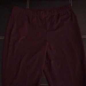 Gorgeous Susan Graver TALL dress pants, elastic waist.